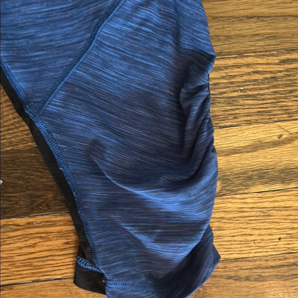 Lululemon Athletica Blue Leggings Soft Elastic Waist - Picture 3 of 11